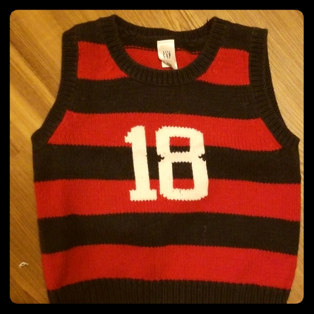 Free with any purchase - Little boys sweater vest